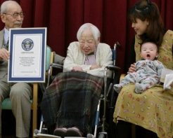 Японку визнано найстарішою мешканкою Землі