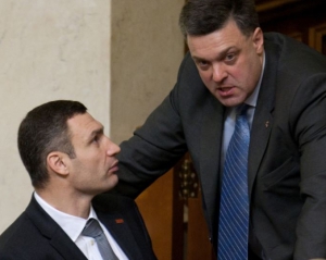Тягнибок: Мы не давим на Кличко по мэру Киева, а "предлагаем право первой ночи"