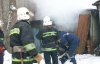 У центрі Рівного біля багатоповерхівки горів гараж з газовими балонами