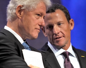 Ленс Армстронг мріє про долю Білла Клінтона