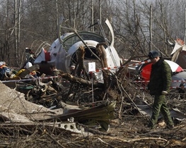 Росія відмовилася передати Польщі уламки літака Качинського