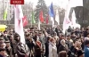 В Черкассах из-за запрета мирных собраний штурмовали городской совет