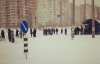 Из-за снегопада жители Троещины преодолевают километры пешком