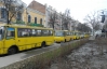 У Полтаві автобусами перегородили площу, де має пройти акція "Вставай, Україно!"