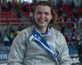 Алина Комащук стала чемпионкой мира по фехтованию