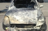 Украинская гонщица еле успела выбраться из горящего автомобиля