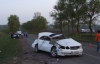 На Рівненщині "Лексус" на швидкості злетів з дороги й перевернувся: водій загинула