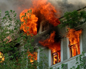 За прошедшие сутки в Украине произошло 233 пожара