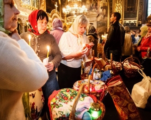 Более 10 миллионов украинцев приняли участие в праздновании Пасхи