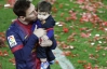 Мессі цілував сина: "Барселона" емоційно відсвяткувала чемпіонство