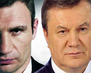 Рейтинги Кличко и Януковича сравнялись - социсследование