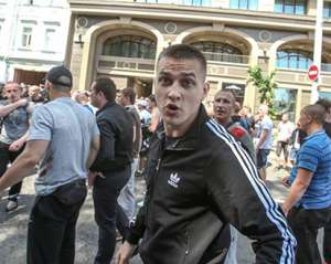 Нападник на журналистов во время митинга уже задержан - Бондаренко