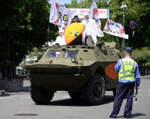 Стало відомим прізвище автора &quot;антифашистської&quot; провокації з броньовиком