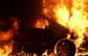 В столице на Троещине поджигают Mitsubishi Pajero. За последнюю ночь сгорели две машины