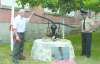 На Вінниччині встановили пам'ятник пожежному насосу 