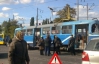 Одеський трамвай на всіх парах в'їхав у зад крутого позашляховика
