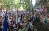 Около 8 тысяч человек вышли на митинг оппозиции в Николаеве. Кличко снова нету