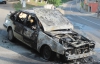 На столичной Татарке посреди дороги внезапно сгорело авто