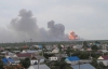 У Росії на боєприпасному полігоні вибухають снаряди