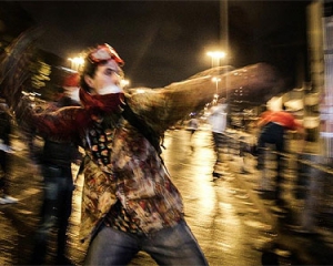У турецкой полиции закончился слезоточивый газ для разгона протестующих