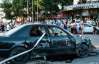У Сумах автомобіль "Audi" на швидкості збив зупинку та влетів у магазин, 2 загиблих