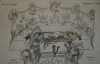 На ресторанных меню прошлого века рисовали голых женщин и карикатуры