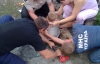 Харьковские спасатели вырезали 3-летнего ребенка из алюминиевого бидона
