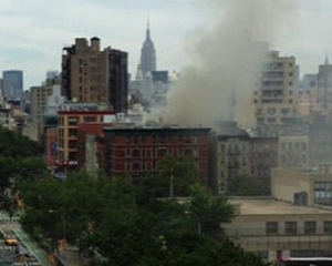 В жилом доме на Манхэттене произошел взрыв