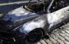 На Закарпатті згоріла "Хонда" борця з організованою злочинністю