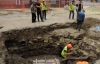 Во Львове во время дорожного ремонта нашли средневековую стену