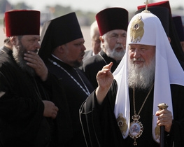 Патриарх Кирилл прибыл в Киев бронированным поездом