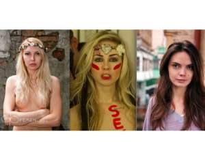 Похищенные активистки FEMEN нашлись в Оболонском райуправлении милиции