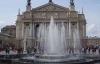 До дня десантника у Львові відключили фонтан біля оперного театру
