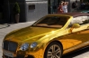 В Угорщині помітили золотий Bentley з донецькими номерами
