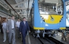 У Києві показали нові вагони метро, придбані за гроші ЄБРР