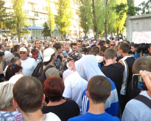 Защитники сквера на Березняках призвали Кличко остановить скандальную застройку