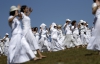 В Болгарии сектанты в белых одеждах встретили Божественный Новый год