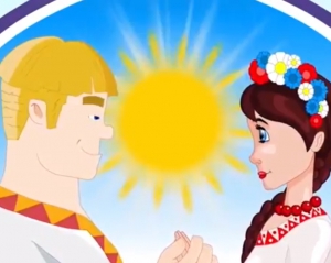 Коммунисты через мультфильм пропагандируют союз с Россией