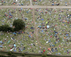 Учасники фестивалю Reading залишили після себе кілька десятків тонн сміття