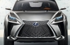 Lexus представил концепт LF-NX с острыми углами и "полускрытыми" фарами