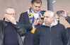 Добкин-комментатор, перевентутый флаг Левочкиной и четыре президента: как вип-ы ??болели за сборную Украины