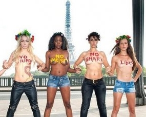 FEMEN планує атакувати Януковича француженками, які &quot;краще захищенні&quot;