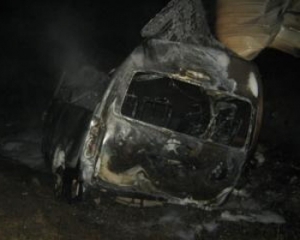 Задержан водитель сгоревшего под Самарой микроавтобуса