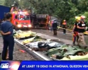 В автомобильной аварии на Филиппинах погибли 20 человек
