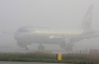  Аэропорт Киев-за сильного тумана задерживает ряд рейсов