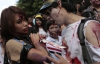Окровавленные зомби пугали людей и останавливали движение в Гватемале