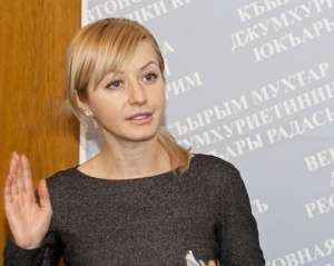Пресс-секретарше Могилева дали звание &quot;заслуженный журналист&quot;
