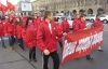 Для комуністичного маршу в Донецьку комуністи використали підлітків