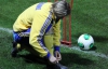 Футболисты подкалывали Тимощука на тренировке сборной Украины