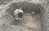 В партизанской могиле обнаружили захоронения советских солдат